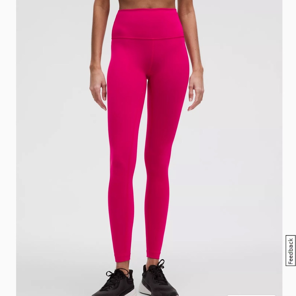 NWT lululemon Wunder Train HR Tight 28”, Passionate, 14 - Picture 1 of 16